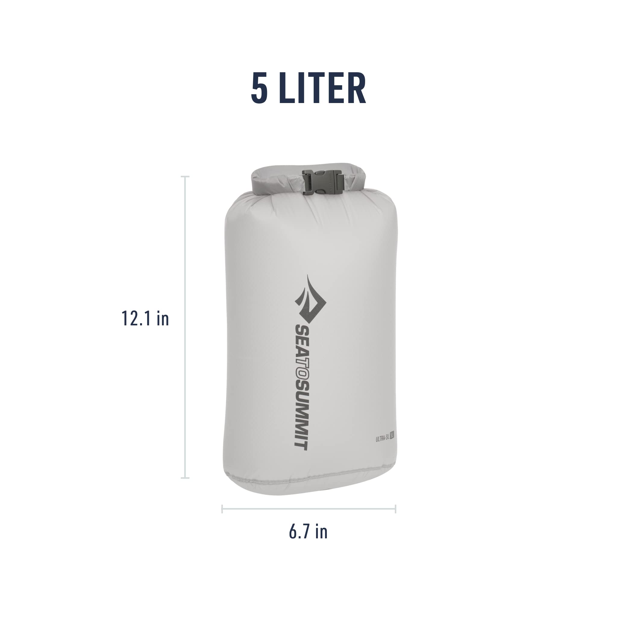 Sea to Summit translucent bag with visible contents showing easy identification benefit