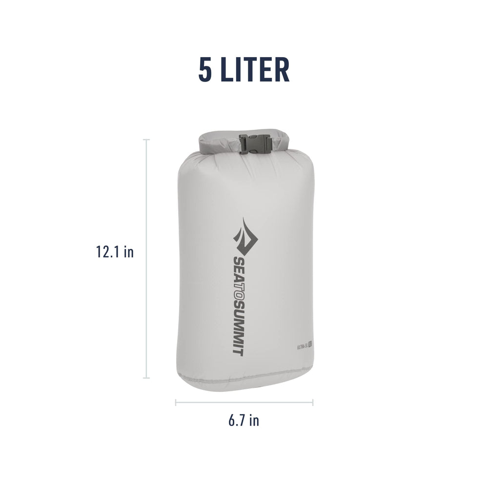 Sea to Summit translucent bag with visible contents showing easy identification benefit