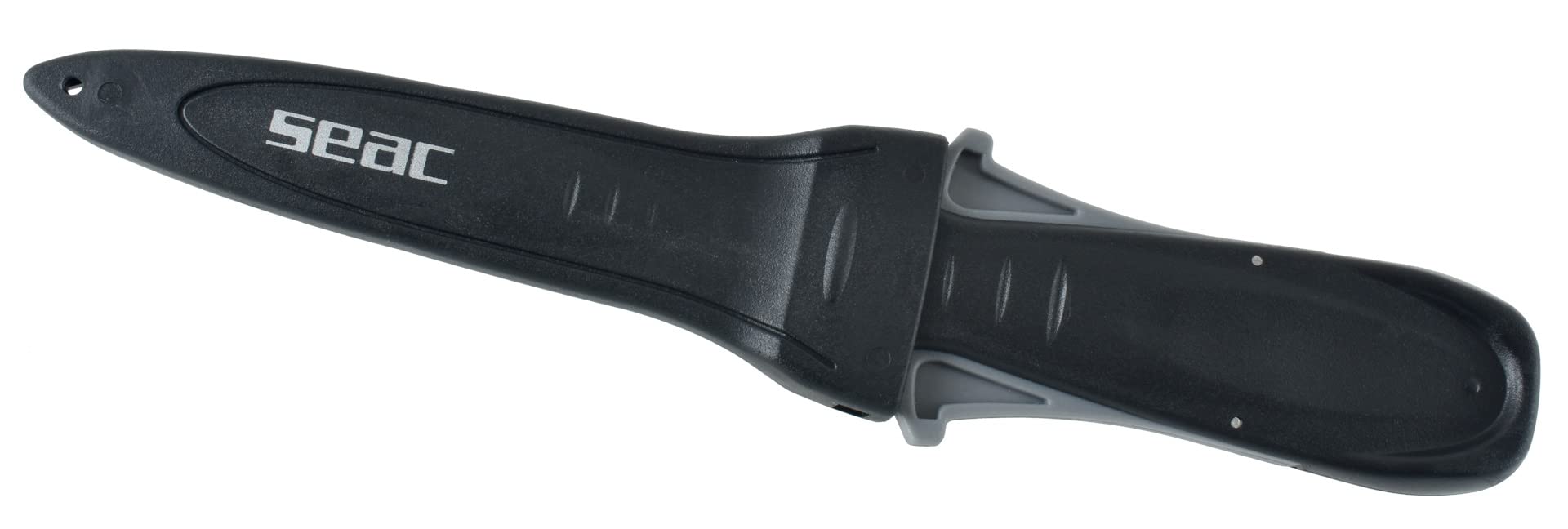 SEAC Sharp strapped to forearm in use for quick access and secure ambidextrous release