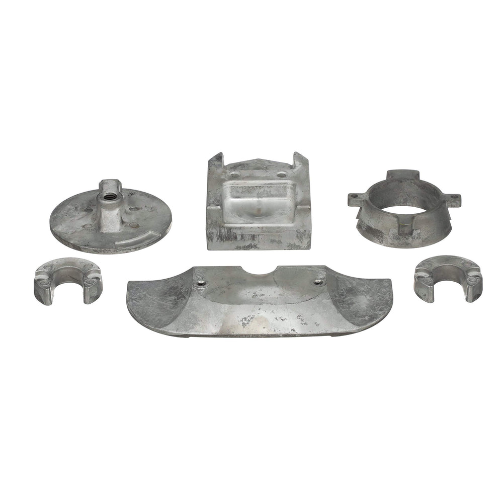 SEACHOICE anode kit front view showing complete freshwater protection components