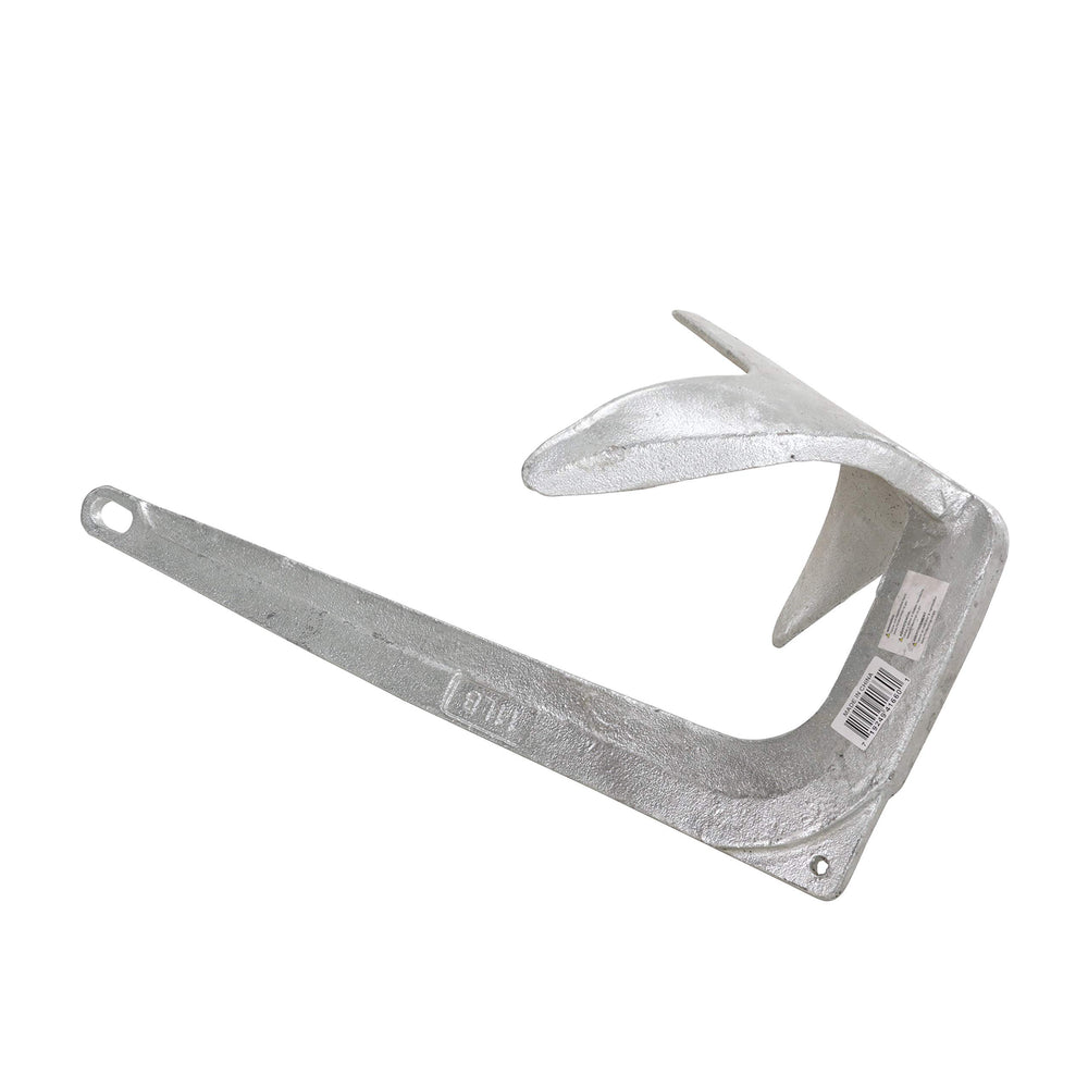 SEACHOICE claw anchor side profile demonstrating compact stowability benefit