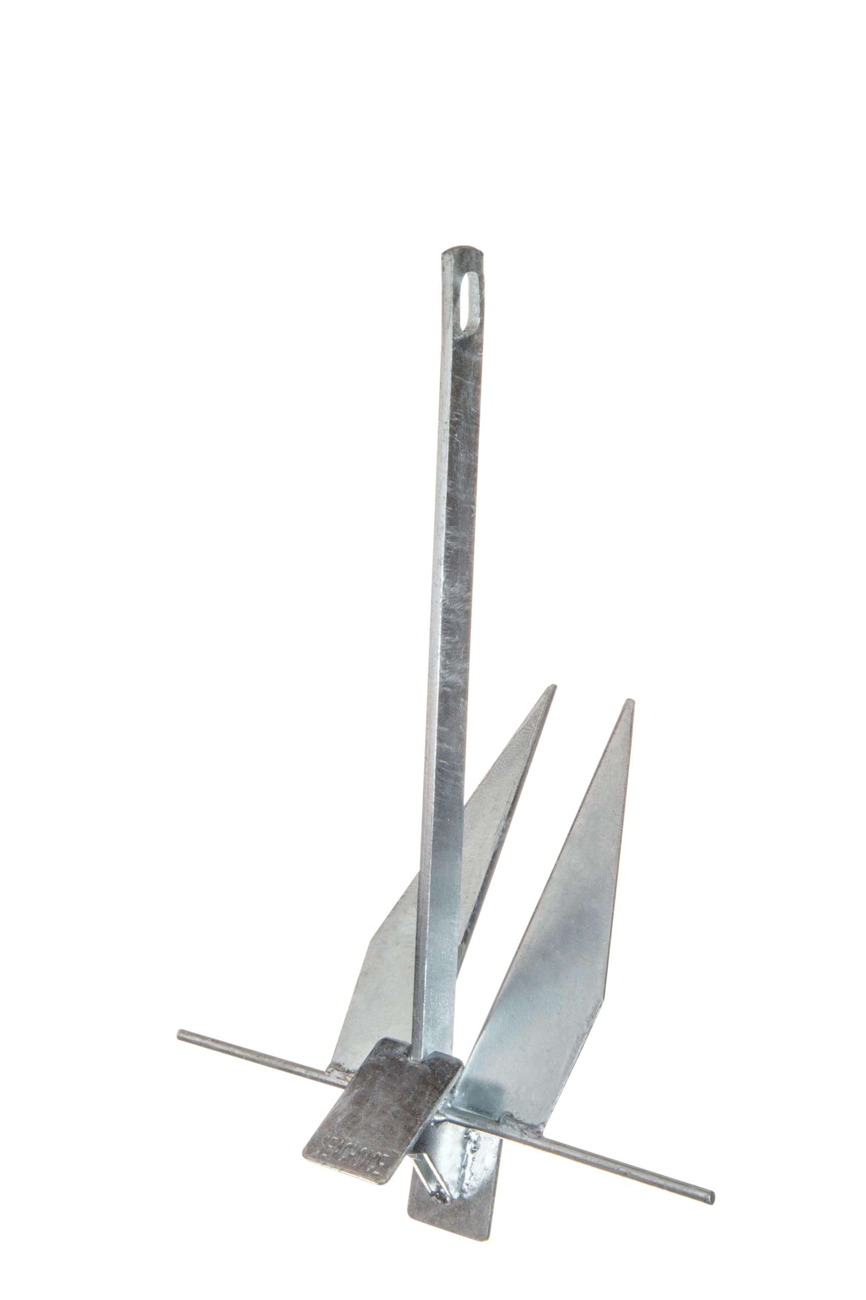 SEACHOICE front view of deluxe anchor showing shape and mounting for easy identification and fit