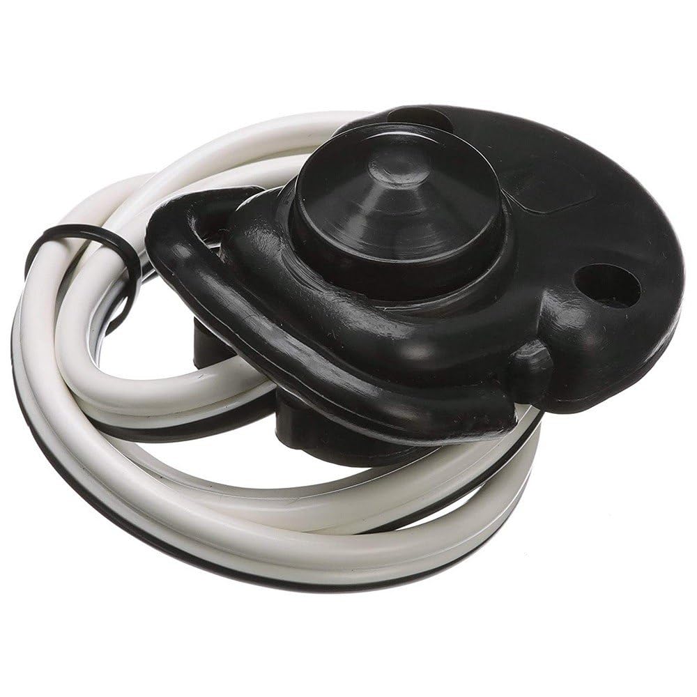 SEACHOICE foot control front view showing pedal and mount, improves hands‑free control