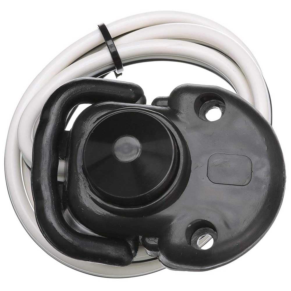 SEACHOICE flip lever and mechanism close view, secures continuous motor activation