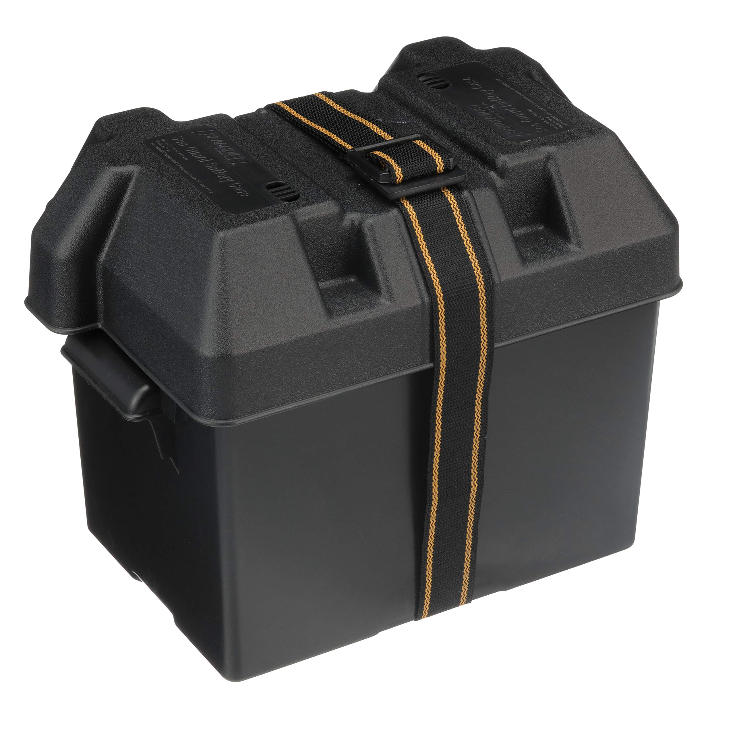 SEACHOICE close-up hold-down strap securing battery benefit