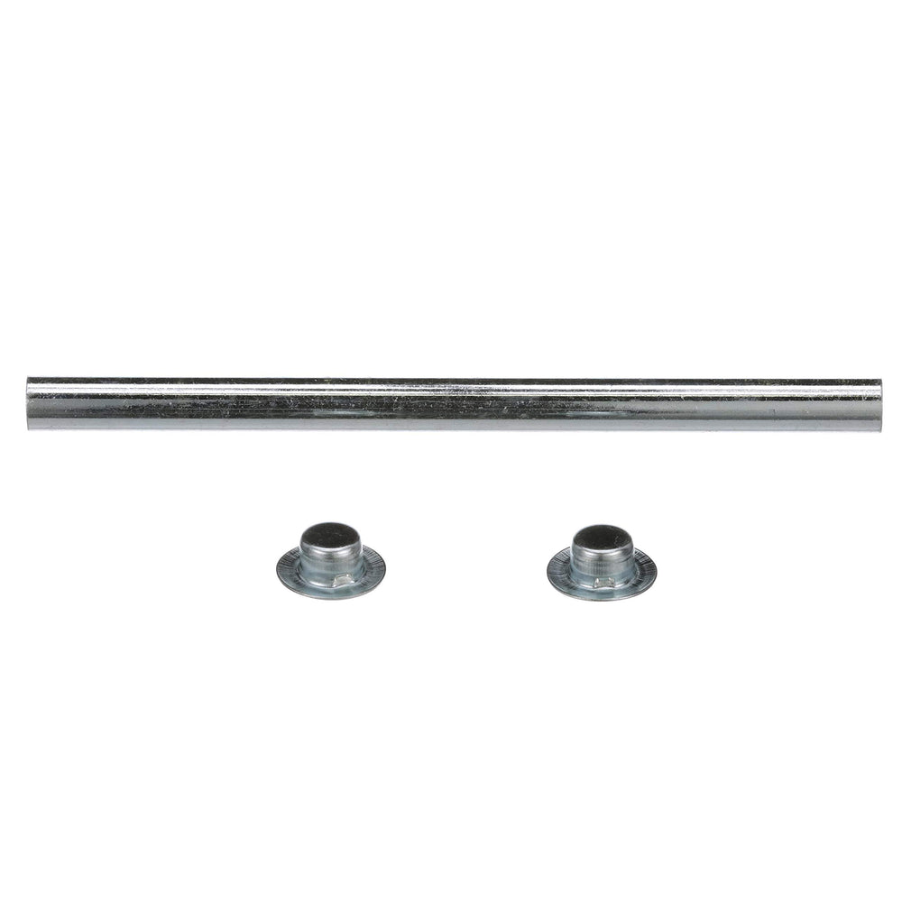 SEACHOICE roller shaft close-up of threaded end for secure pal nut fastening