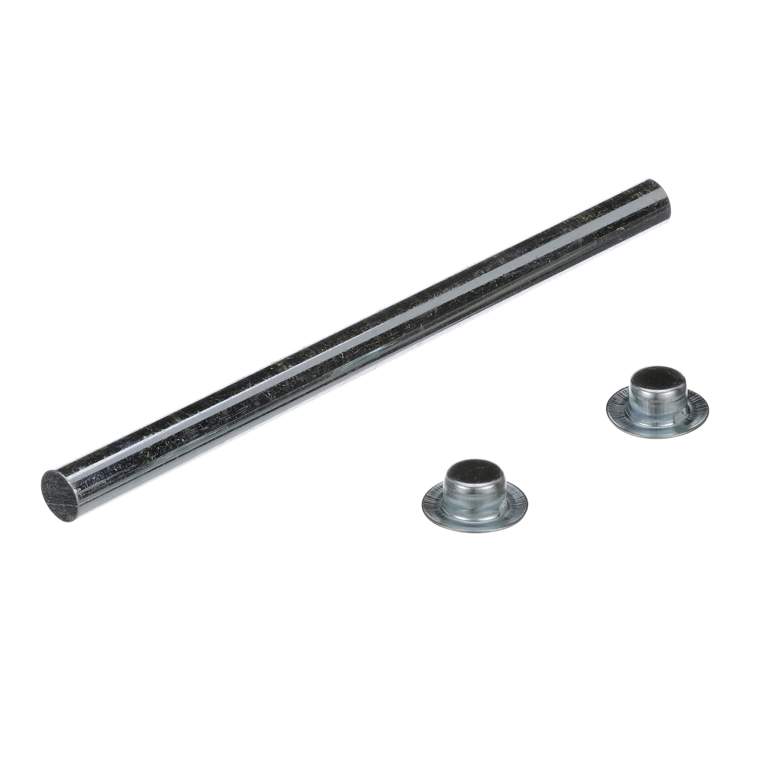 SEACHOICE roller shaft front view showing durable zinc-plated finish and fit