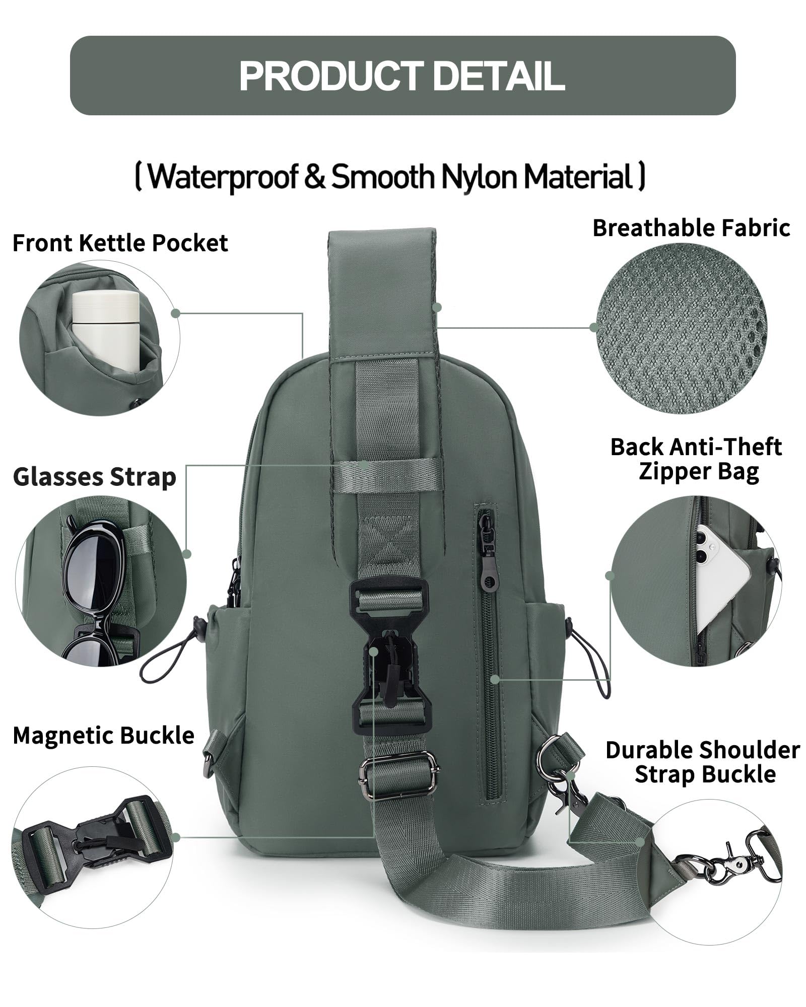 SEAFEW external USB port detail enabling convenient on-the-go charging