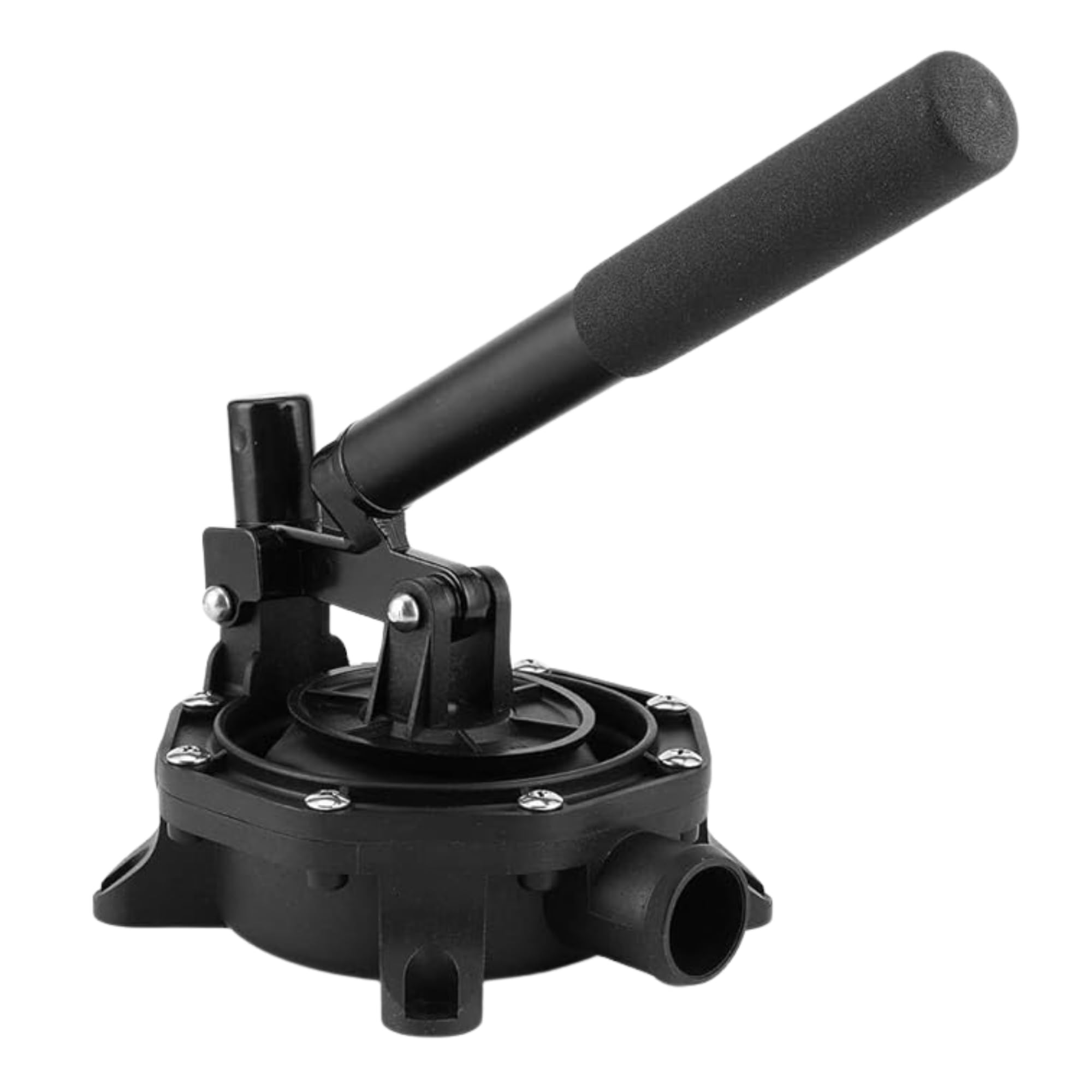 SEAFLO front view of mounted pump showing compact design and easy access benefit