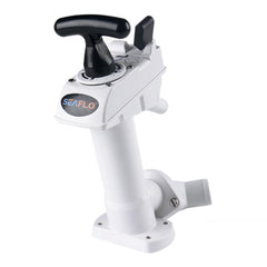 SEAFLO ergonomic handle close-up illustrating comfortable grip and reversible mount