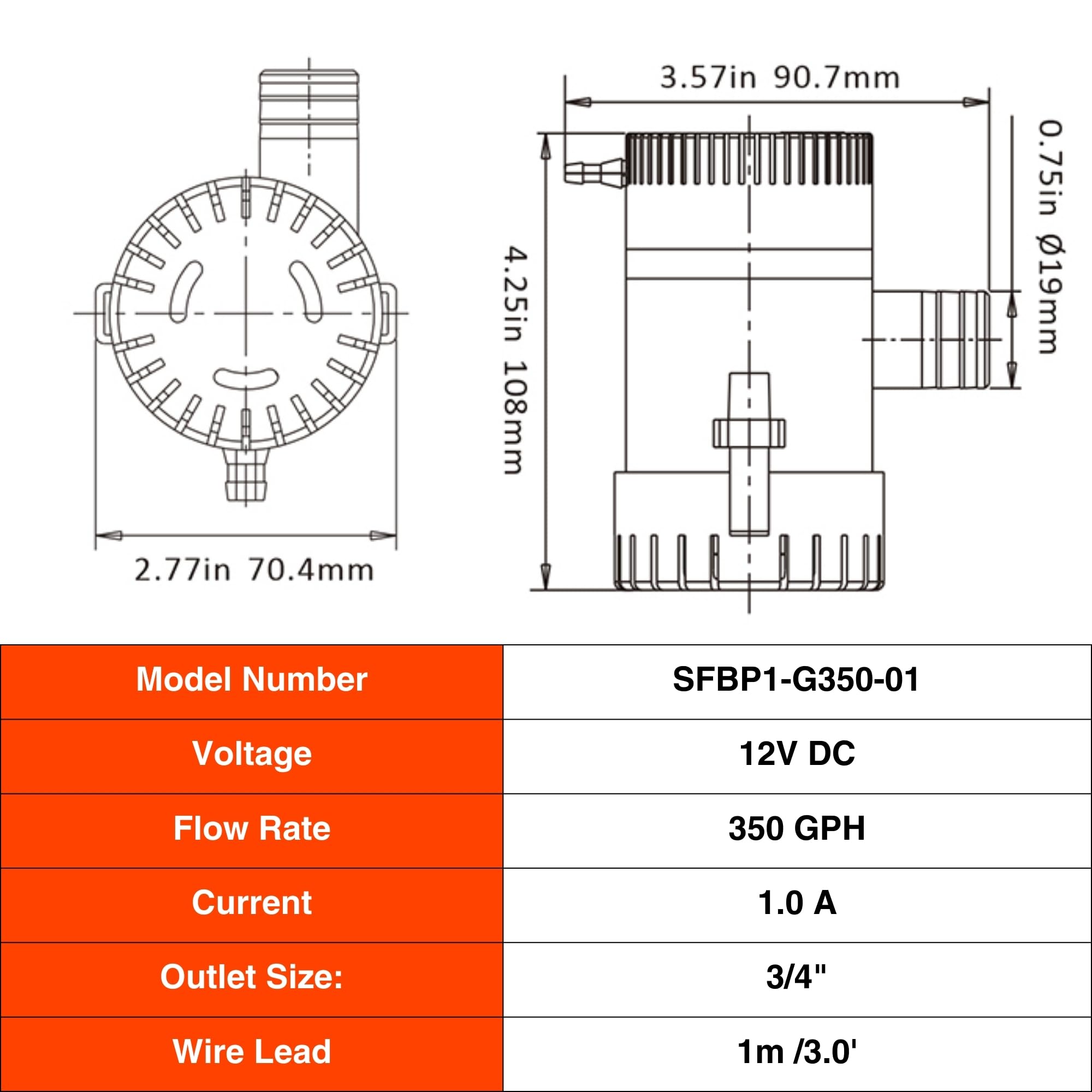 SEAFLO pump installed on boat deck illustrating practical marine use
