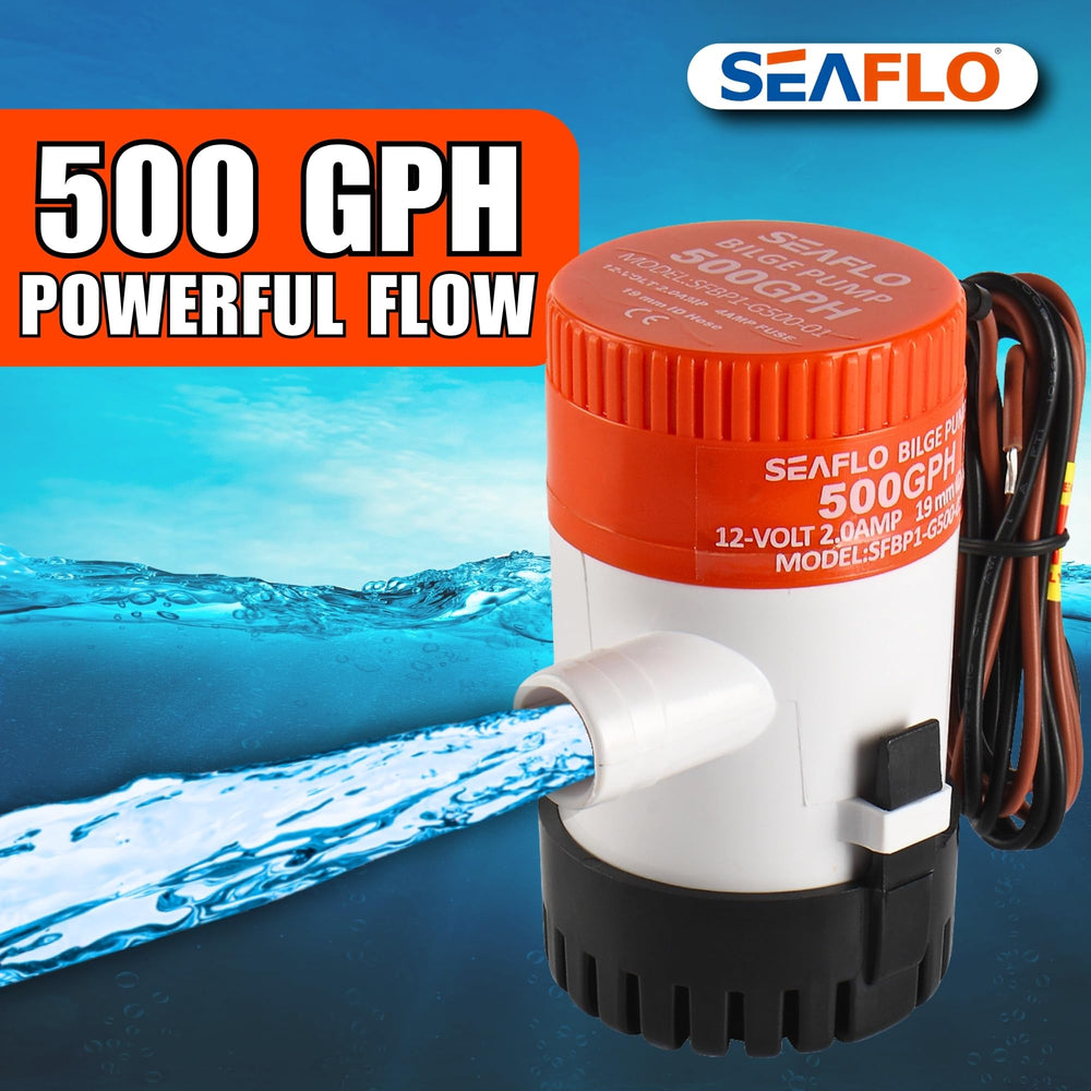 SEAFLO strainer base detail enabling easy maintenance and cleaning