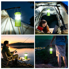 SEAMAGIC lantern suspended by handle showing hands-free benefit