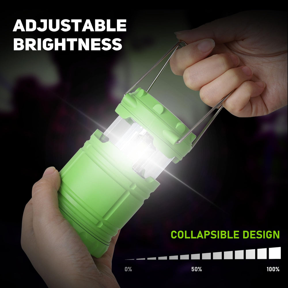 SEAMAGIC lantern beside AAA batteries illustrating required power and scale