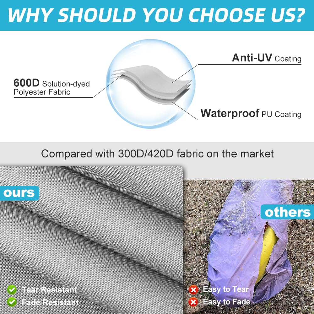 Seapisode close-up of 600D fabric texture highlighting UV and tear resistance