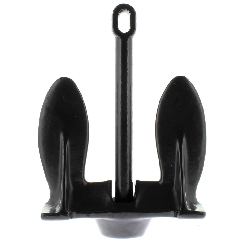 SeaSense Navy anchor front view showing shape and secure hold benefit