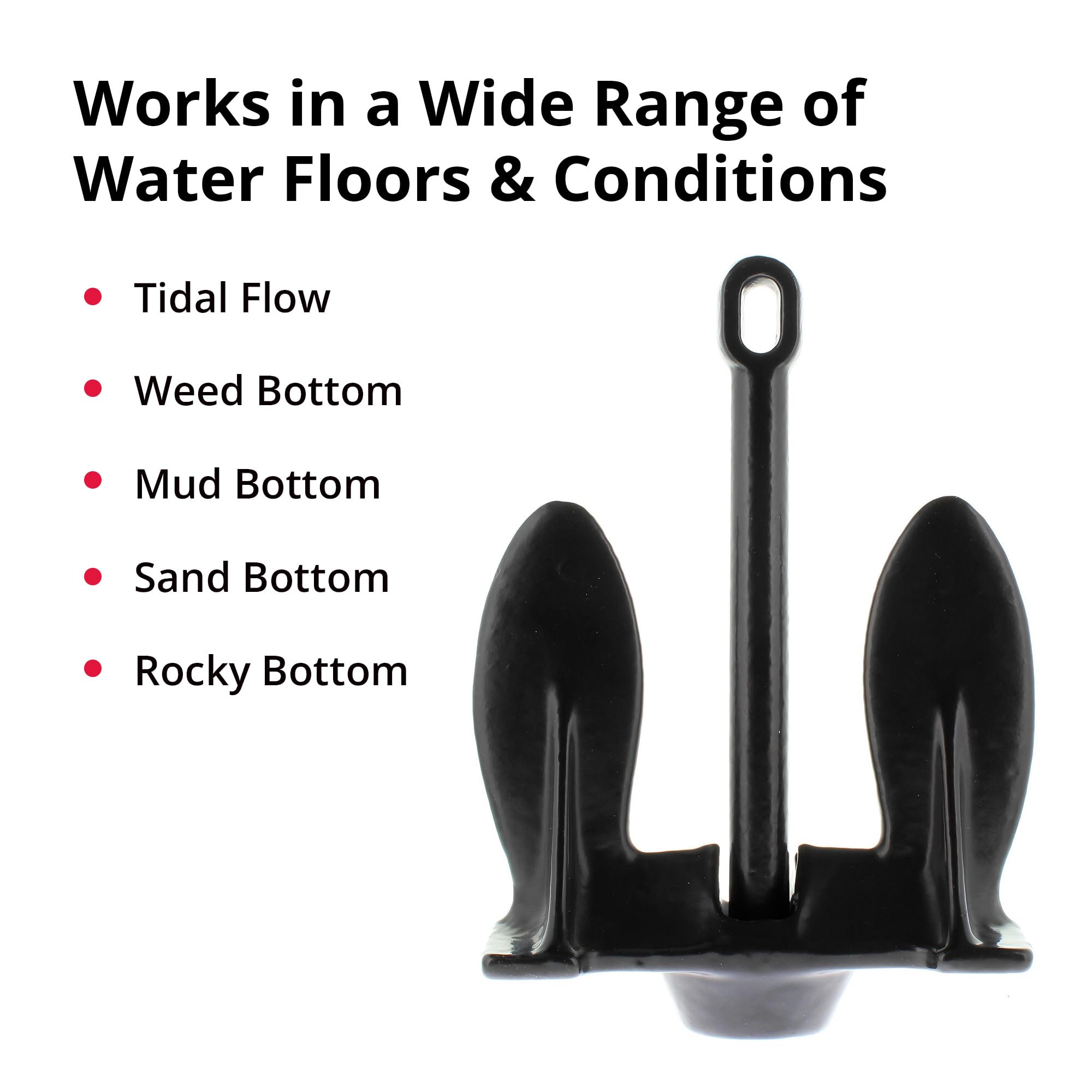SeaSense anchor black vinyl coating texture protecting finish benefit