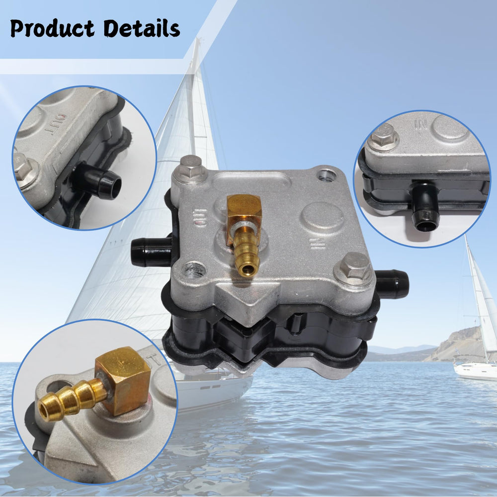 SeaSierra pump label and stamping illustrating correct part identification and match