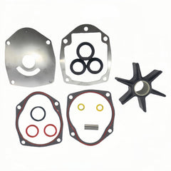 SeaSierra faceplate and gaskets laid out to show included sealing components