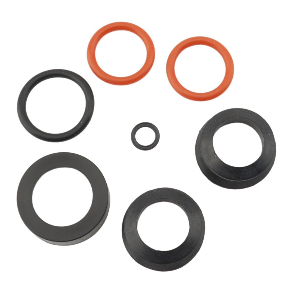 SeaSierra gaskets and O-rings arranged to show included seals for thorough rebuild