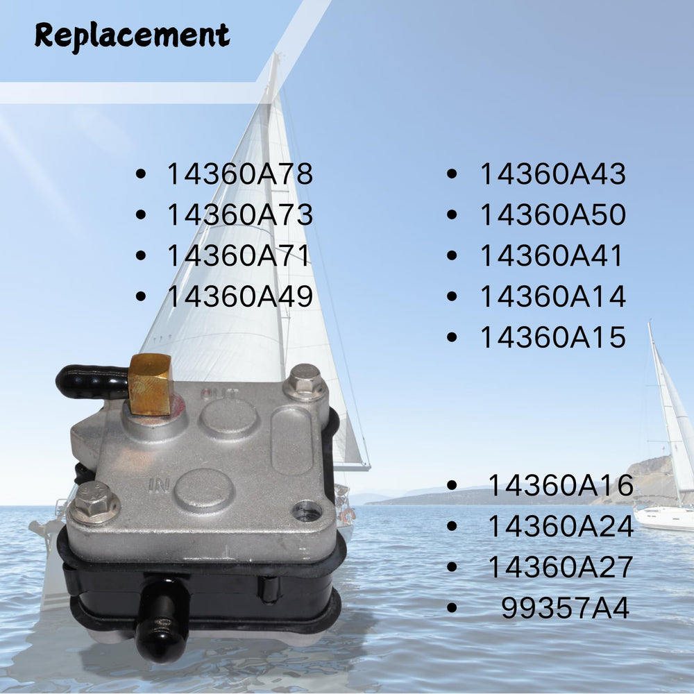 SeaSierra pump installed in Mercury outboard demonstrating restored fuel delivery