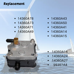 SeaSierra pump installed in Mercury outboard demonstrating restored fuel delivery