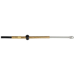 SeaStar close-up of stainless terminal and brass fitting demonstrating corrosion resistance