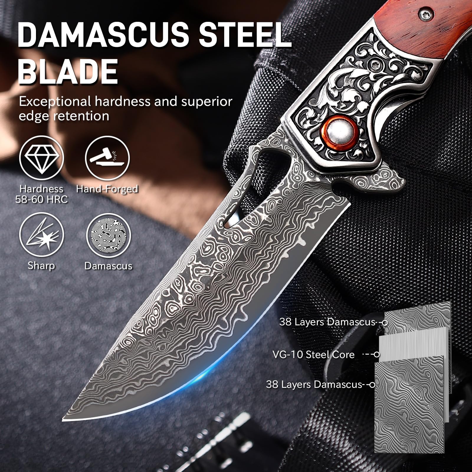SECANOX closed pocket knife profile highlighting compact carry convenience