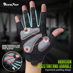 Seektop detailed shot of extended thumb protection reducing blisters and joint strain