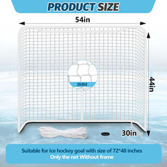 Seenelling close-up of heavyweight 1.5 inch polyester mesh for durability