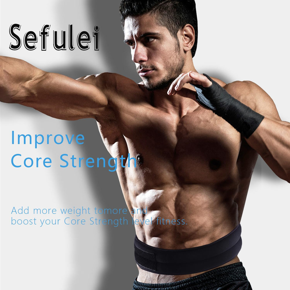 Sefulei belt used during a push-up demonstrating added resistance benefit