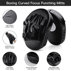 SEISSO curved focus mitt profile showing ergonomic hand fit for accuracy