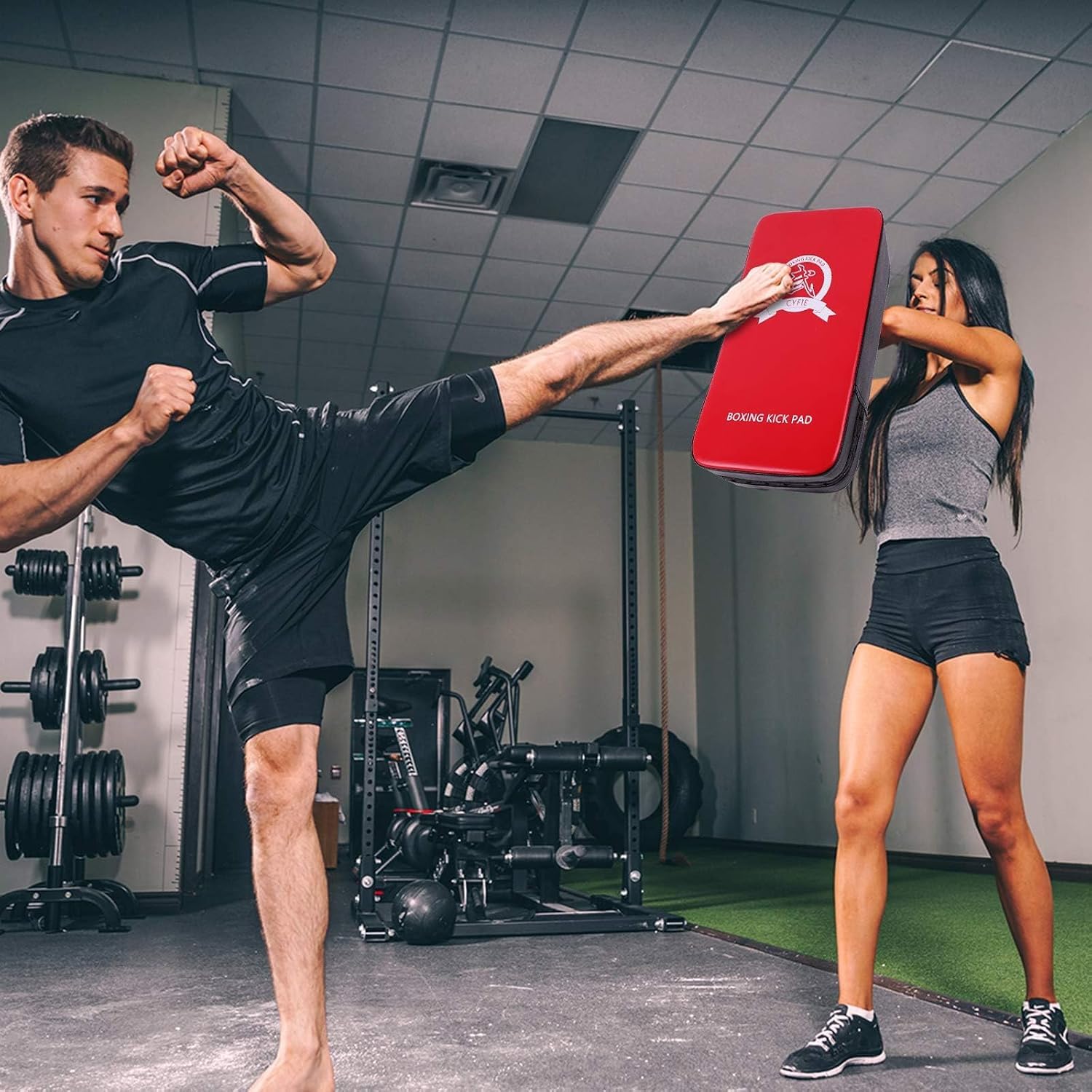 SEISSO lifestyle image of home training area illustrating quick family workout setup