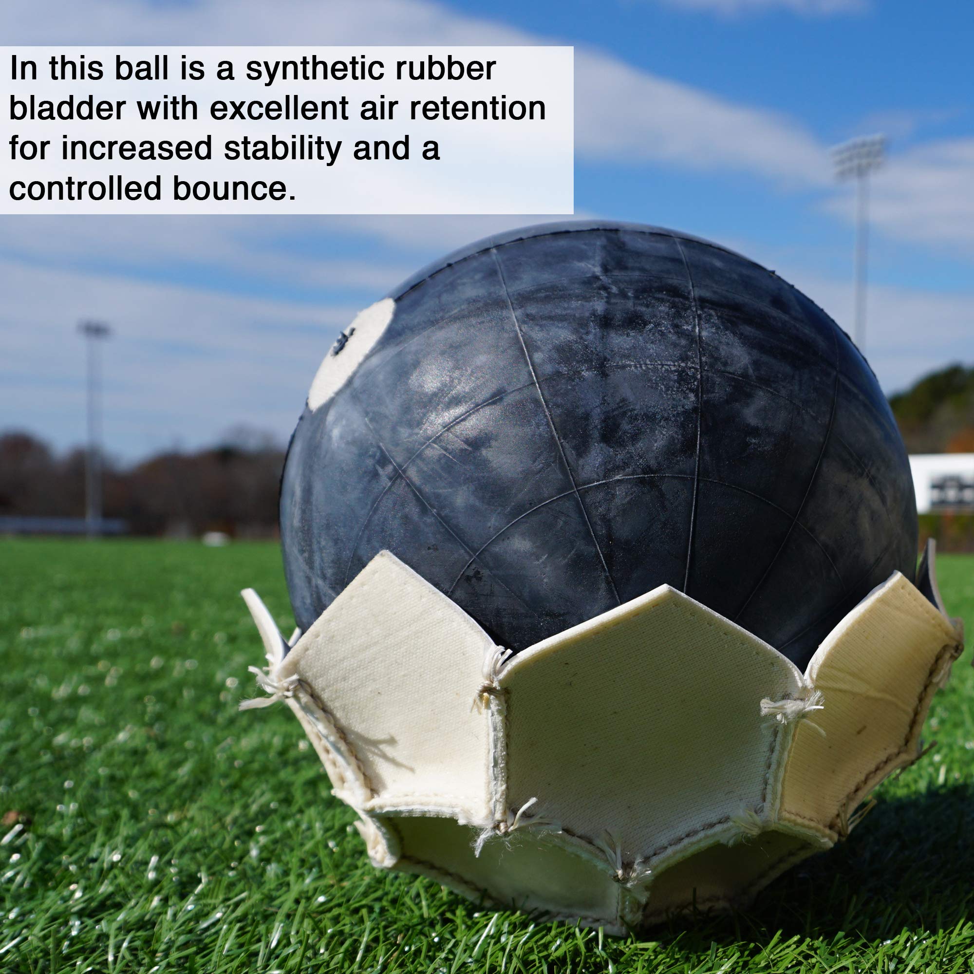 SELECT Club DB V22 valve and SR bladder detail demonstrating stable air retention benefit