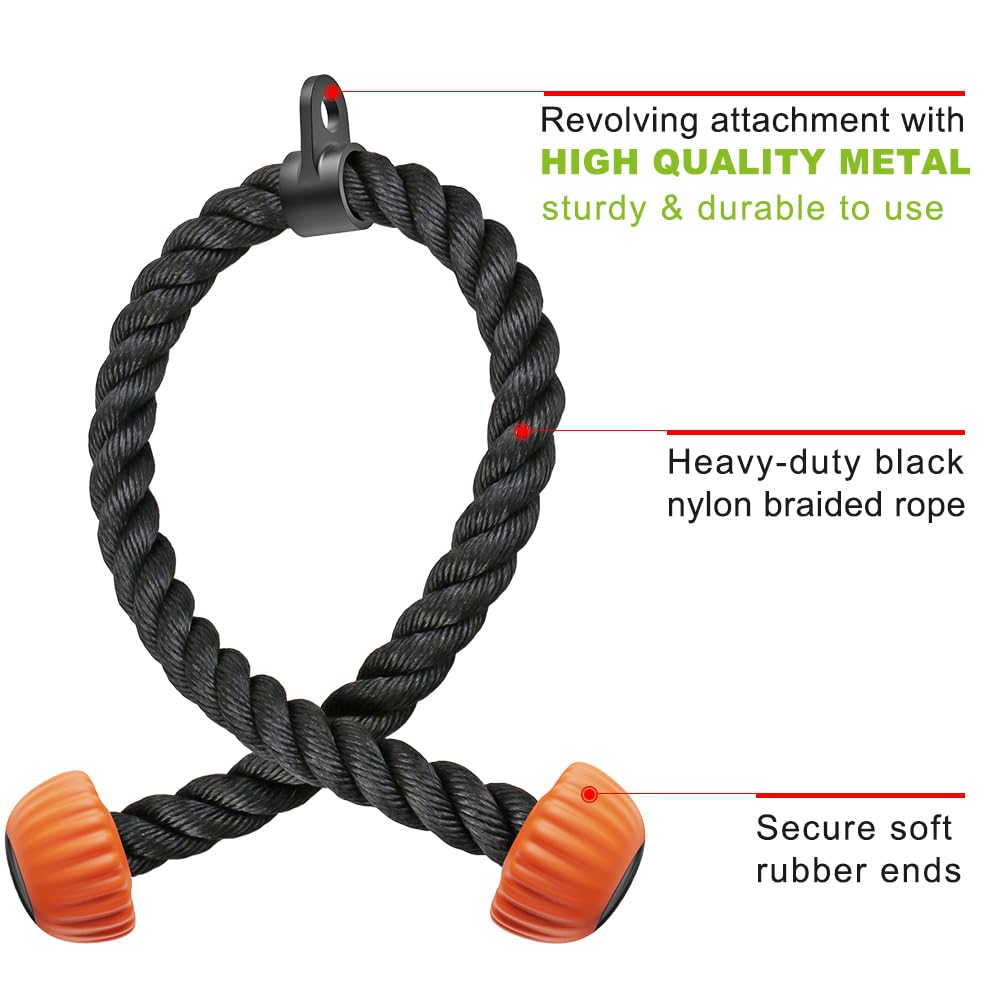 SELEWARE attachments in use on a cable station demonstrating exercise versatility