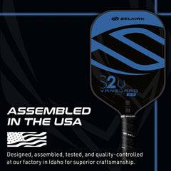 Selkirk handle and grip detail showing texture and comfort for secure hold