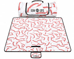 SEM LIFE front view showing full XL blanket and dimensions for coverage