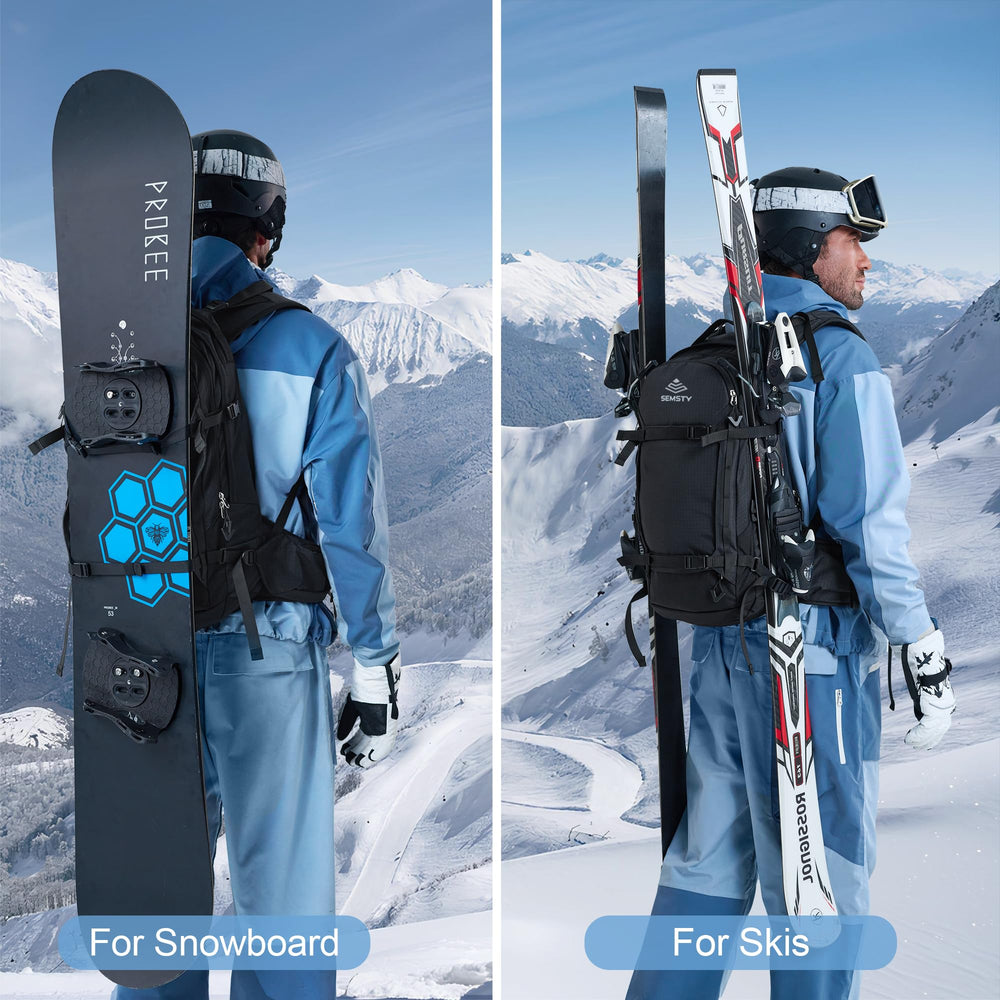 SEMSTY air-permeable back panel and S-shaped straps, improves comfort and ventilation