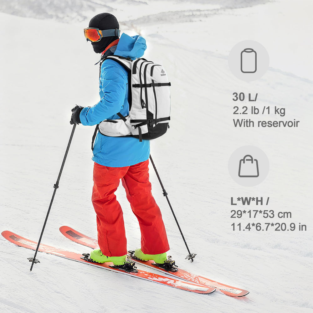 SEMSTY back panel and hip belt providing comfort and stable weight distribution