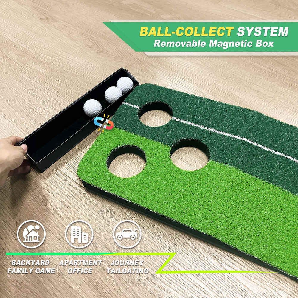 SENSECLUB target caps with magnetic box catching balls for faster practice