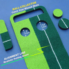 SENSECLUB turf close-up highlighting realistic texture for accurate roll
