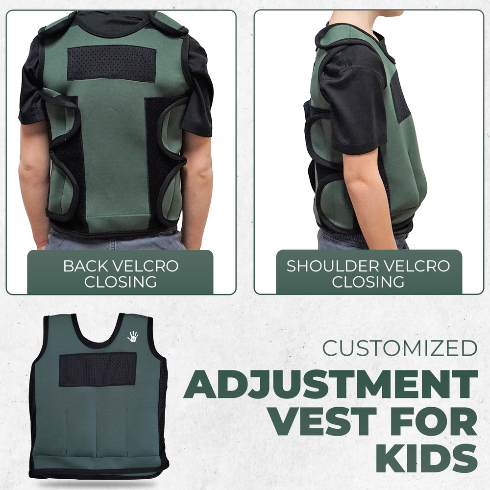 SENSORY4U back mesh panel providing airflow and cooler extended wear