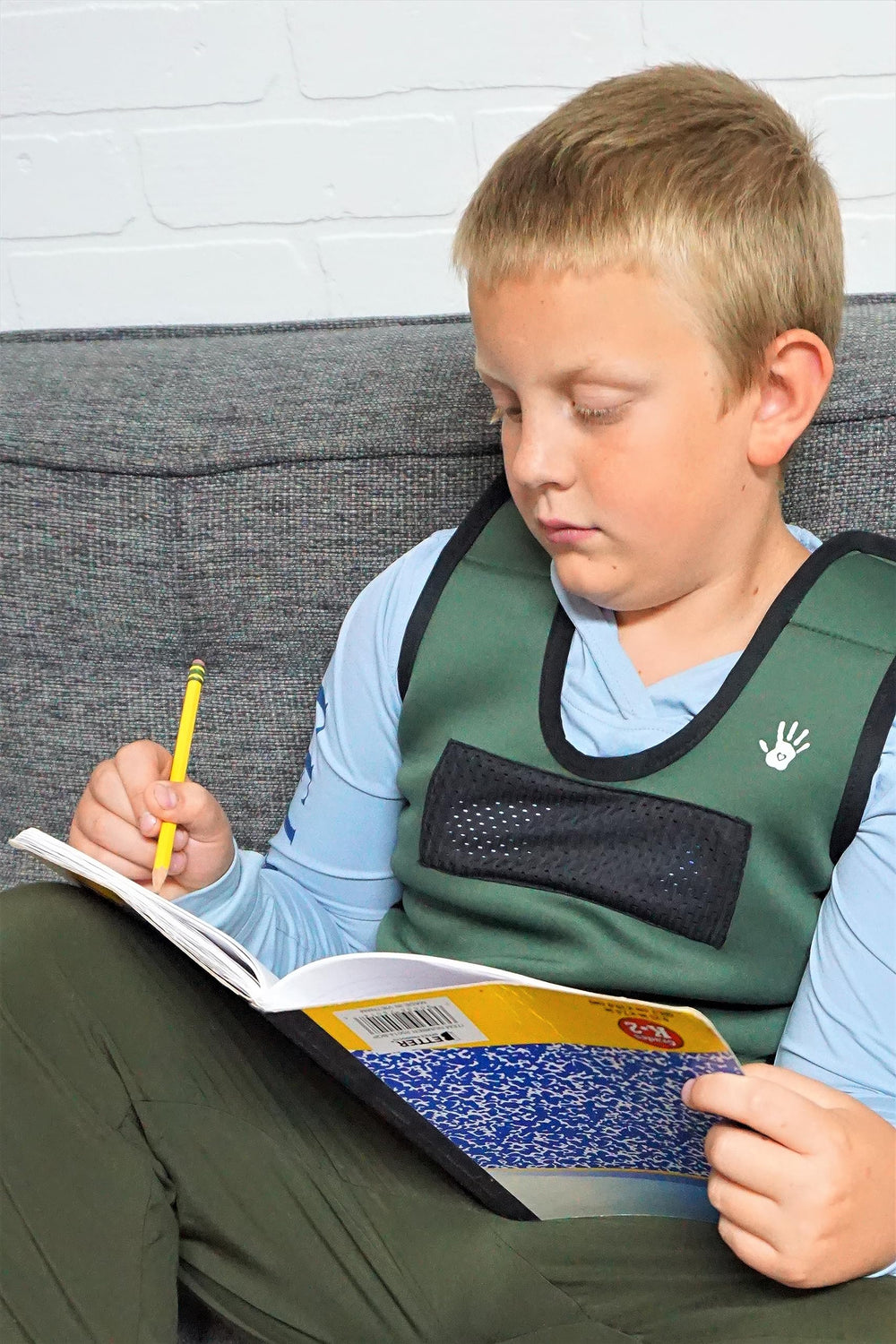 SENSORY4U open pockets with six removable weights for adjustable pressure