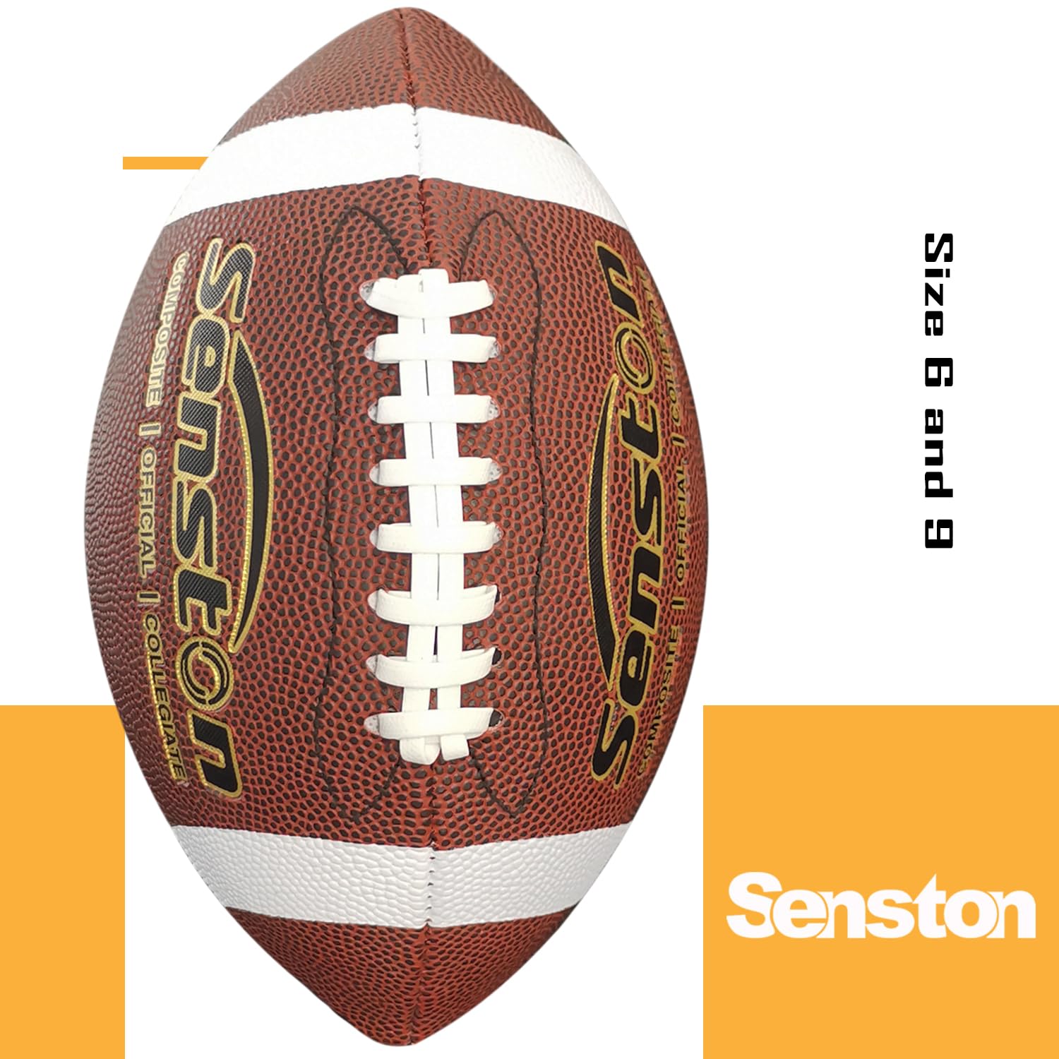 Senston side profile highlighting laces and stitching for handling benefit