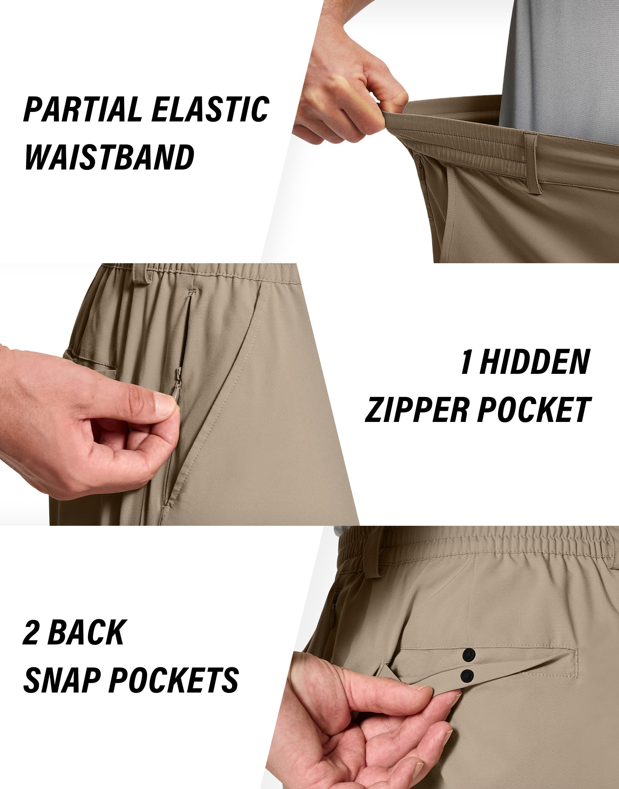 SERAMY rear waistband close-up showing partial elastic for comfort and hold