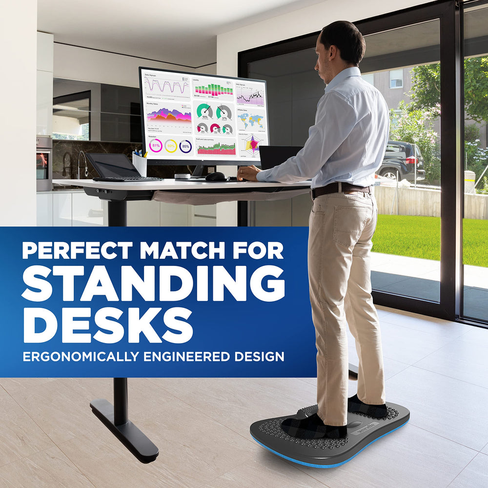 SereneLife rubberized base detail preventing slips and stabilizing daily use