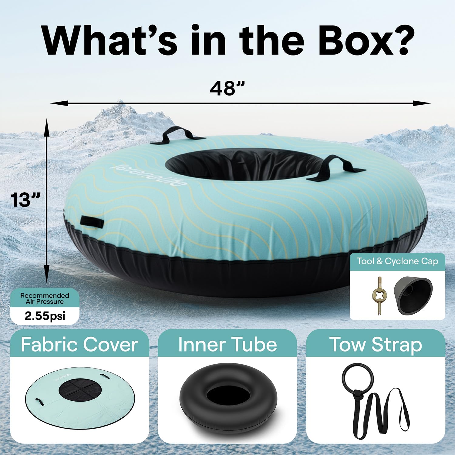 SereneLife folded compact storage showing portability and easy trunk storage