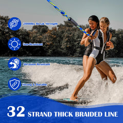 SETYPARY close-up of diamond-textured EVA handle for comfortable wet grip