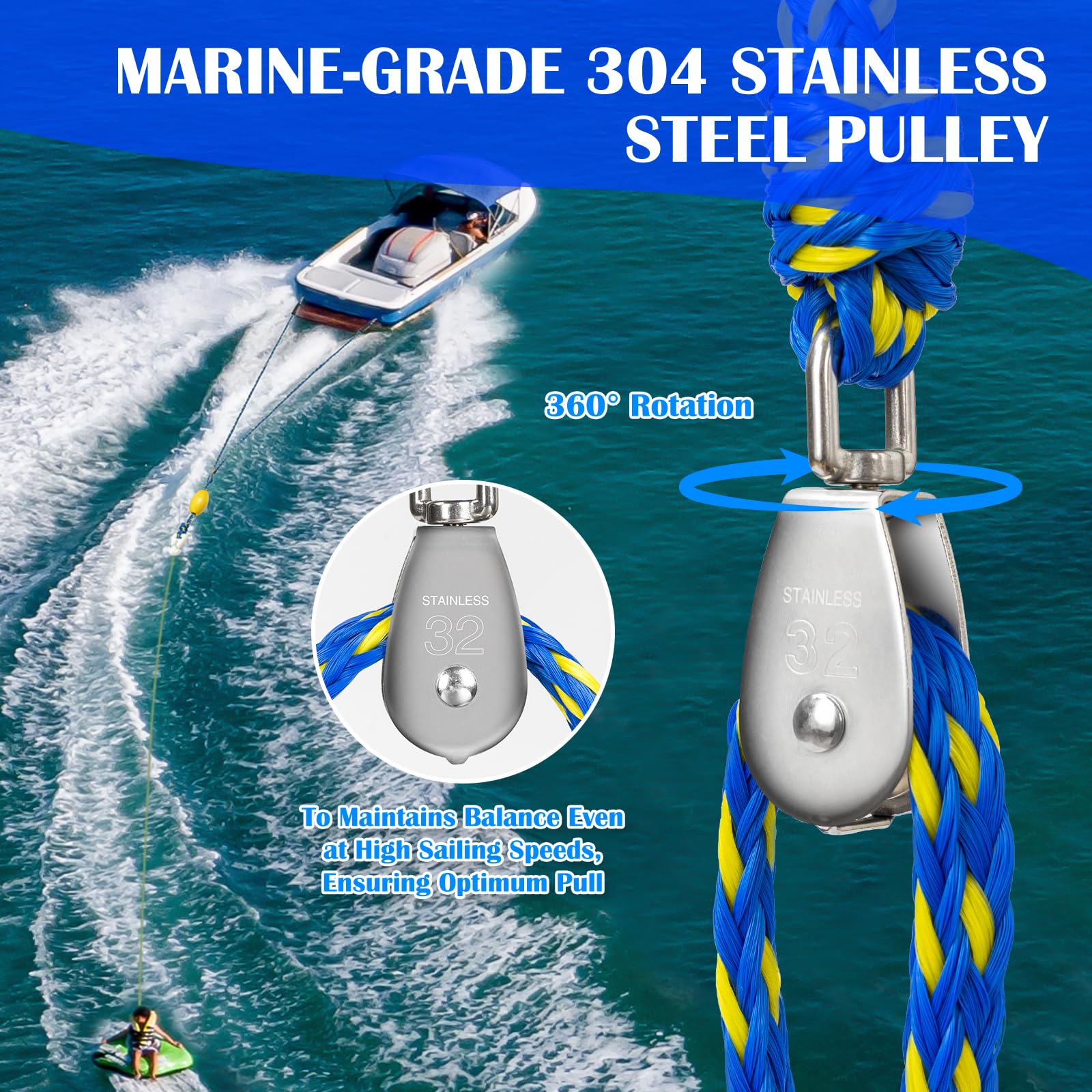 SETYPARY foam buoy float detail, easy retrieval benefit