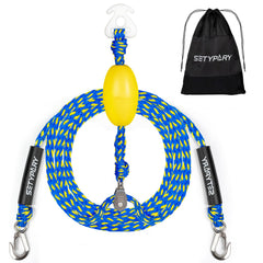 SETYPARY front view showing harness and hooks, clear setup benefit
